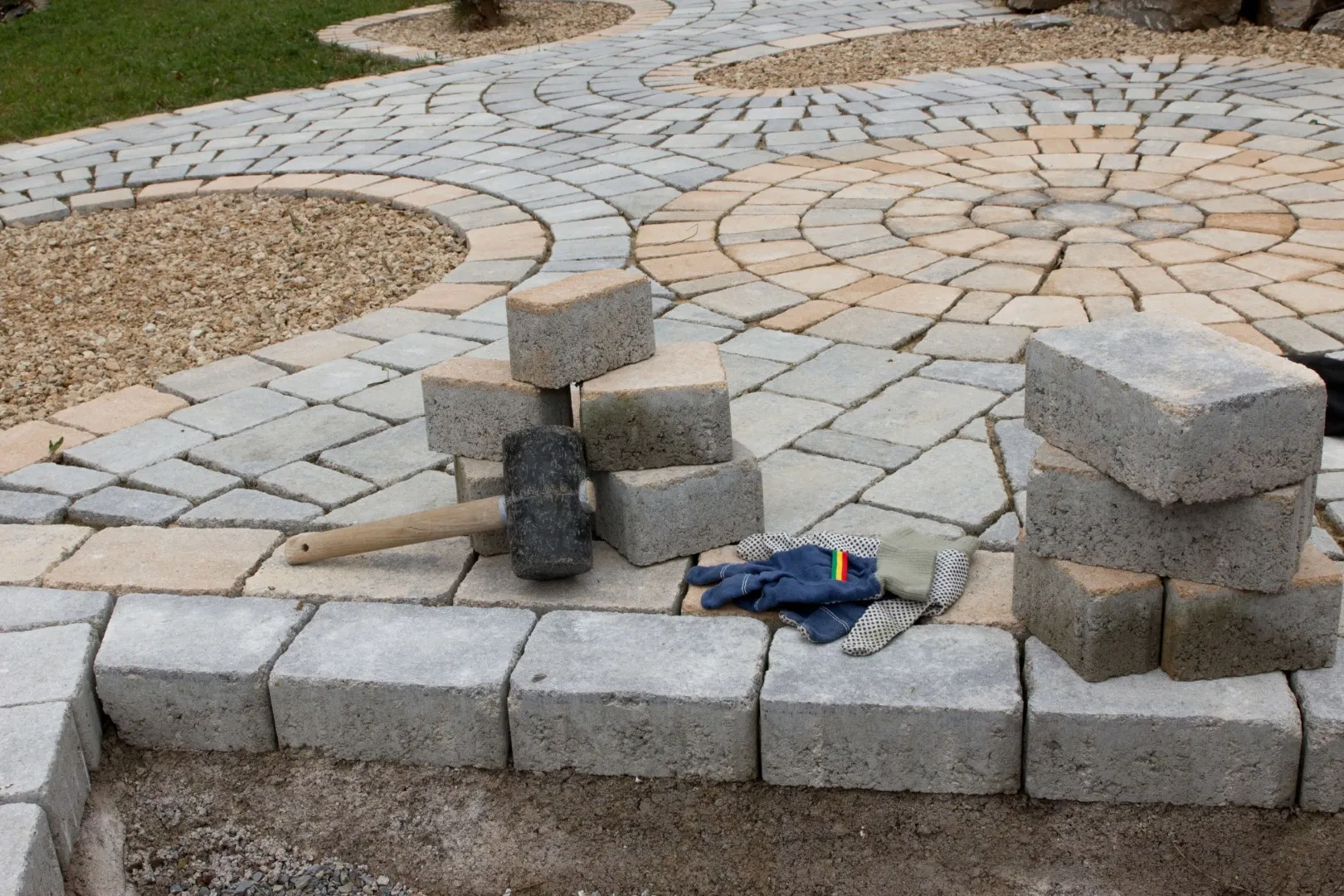 Patios and walkways