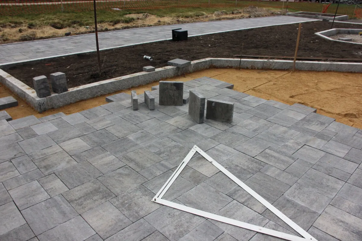 Patio material