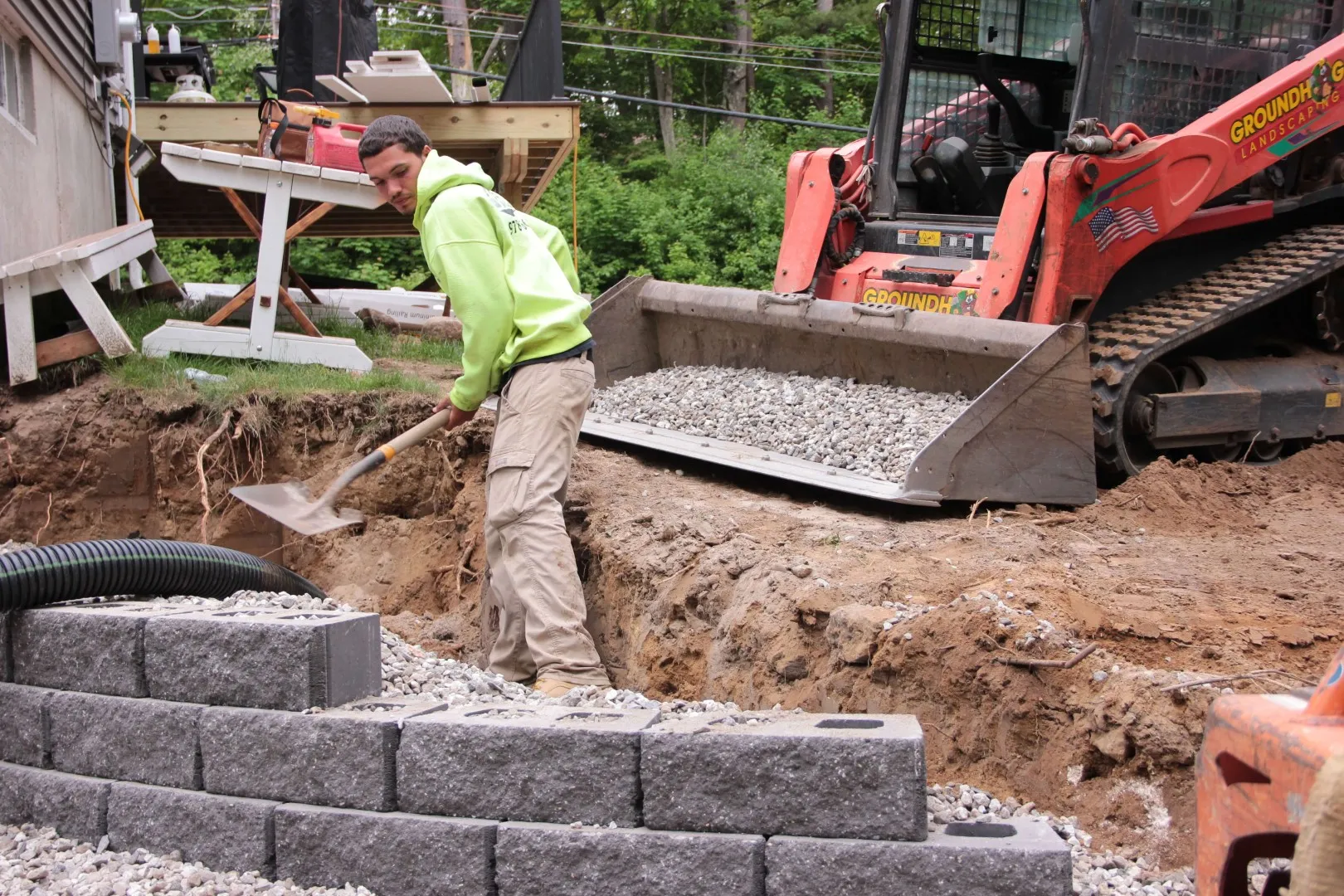 Landscape Wall Construction